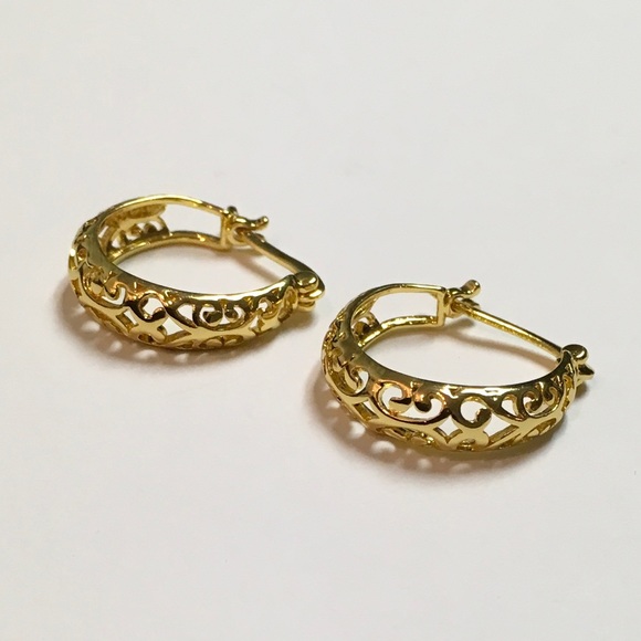 Jewelry - Small Gold Plated Hoops